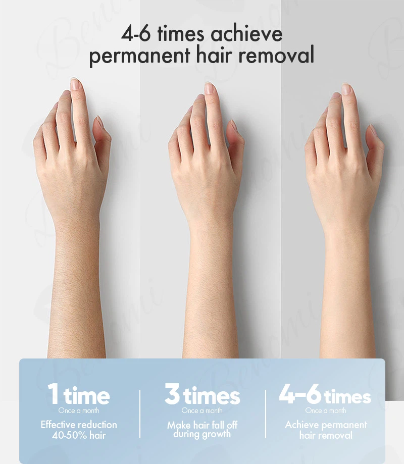 hair removal effect
